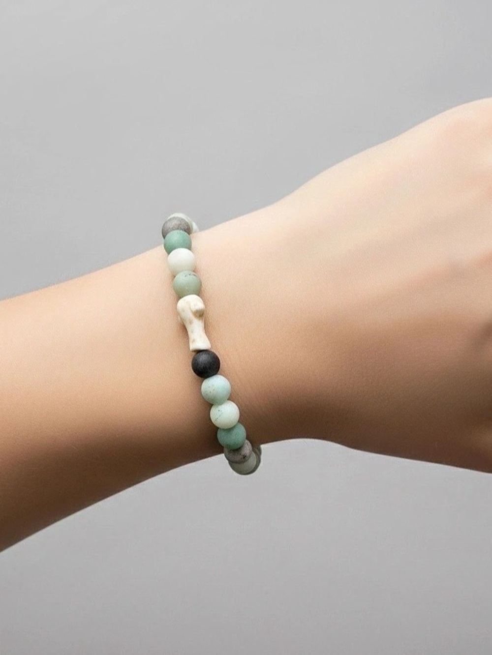 Fahlo The Quest Bracelet - Whale Shark Green & White